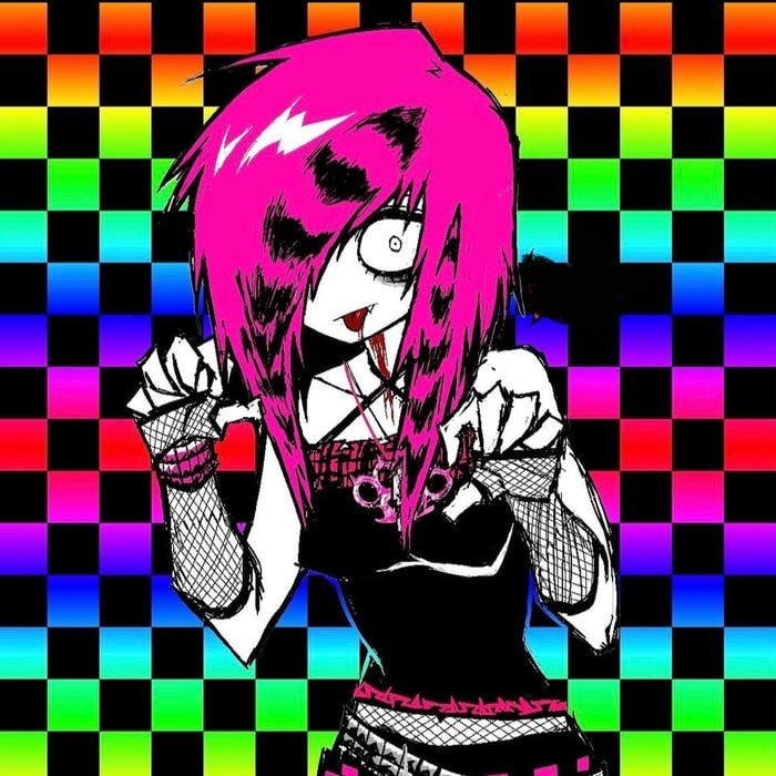 Oversized hoodie silhouette shaping emo pfp identity