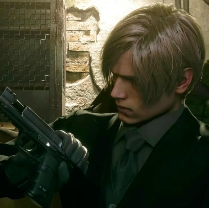 Popular Leon Kennedy Pfp styles minimalist side profile download