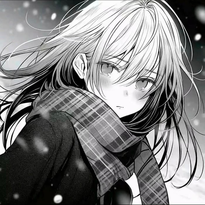 Quiet sorrow radiating through pfp sad expression