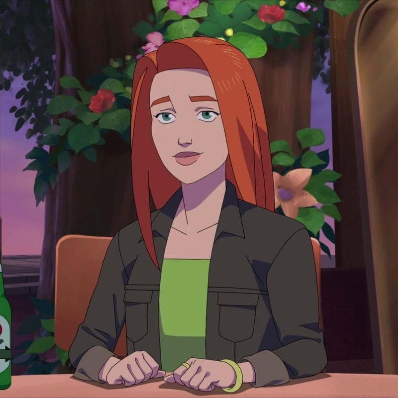 Radiant defender character icon created Atom Eve pfp