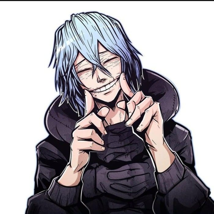 Raw emotional charge within Shigaraki pfp