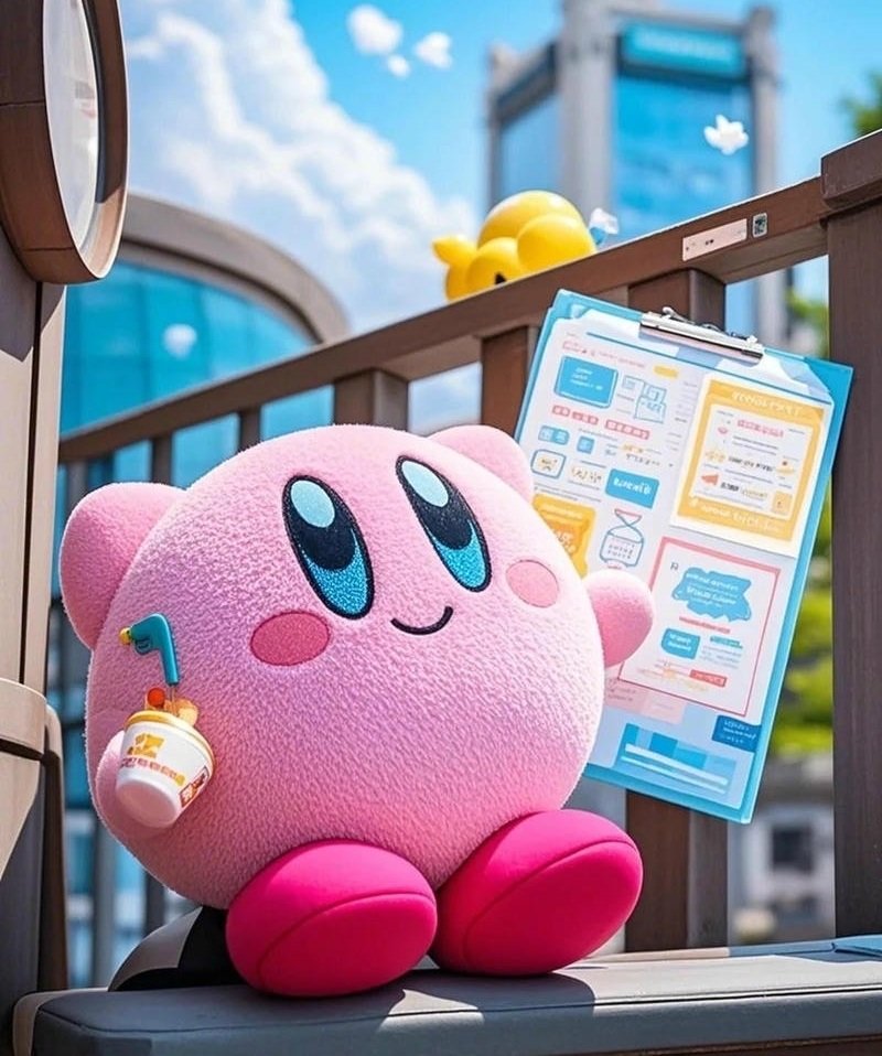 Retro pastel avatar icon kirby pfp y2k aesthetic