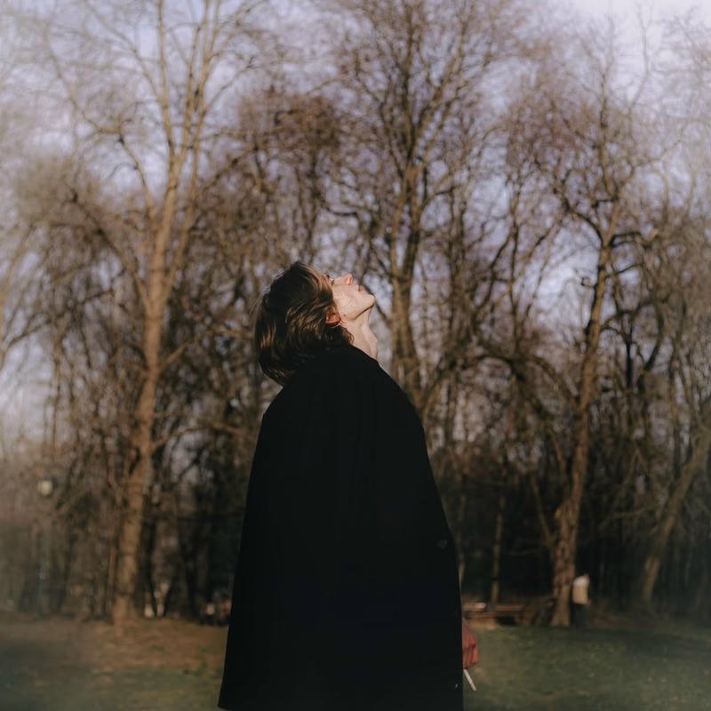 Retro pfp displaying washed color illustrated profile icon