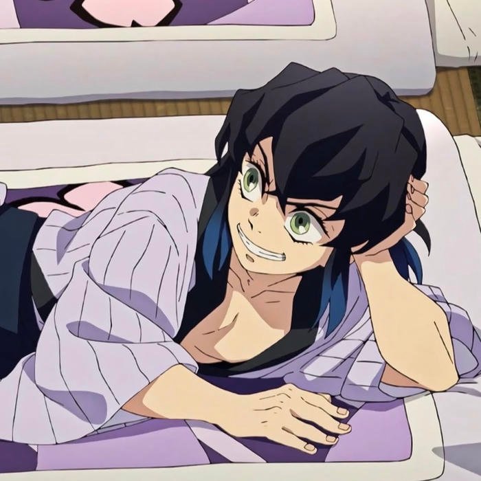 Rough scratch marks detailing hardened warrior Inosuke pfp