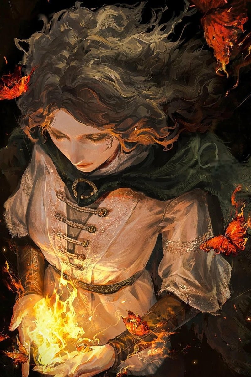 Rune glowing knight avatar icon pfp elden ring