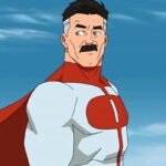 Serious comic style character image forming Omni Man pfp