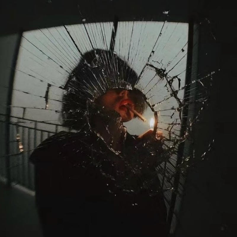 Silent feeling character icon sad pfp aesthetic girl