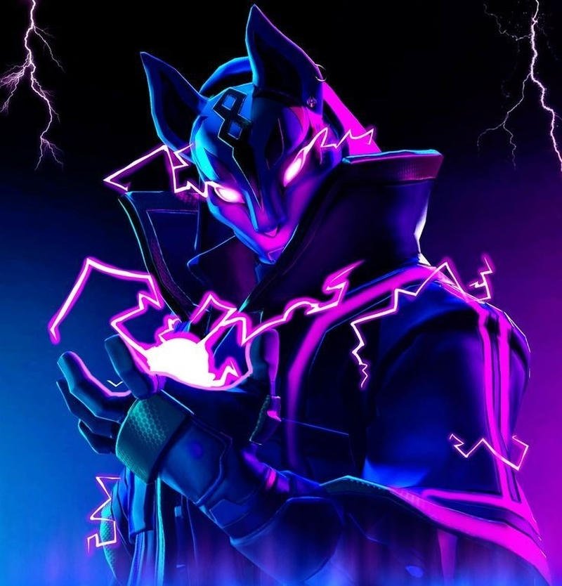 Stylish gamer icon cool fortnite pfp character portrait