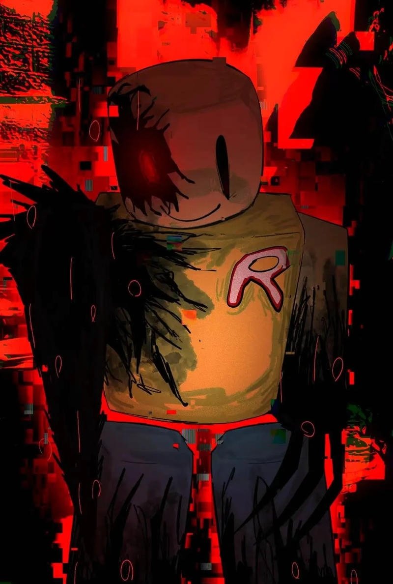 Stylish pastel gamer portrait forming roblox pfp aesthetic