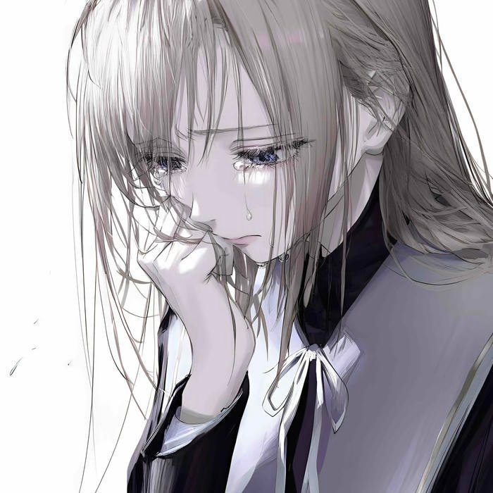 Subdued contrast shaping subtle pfp sad