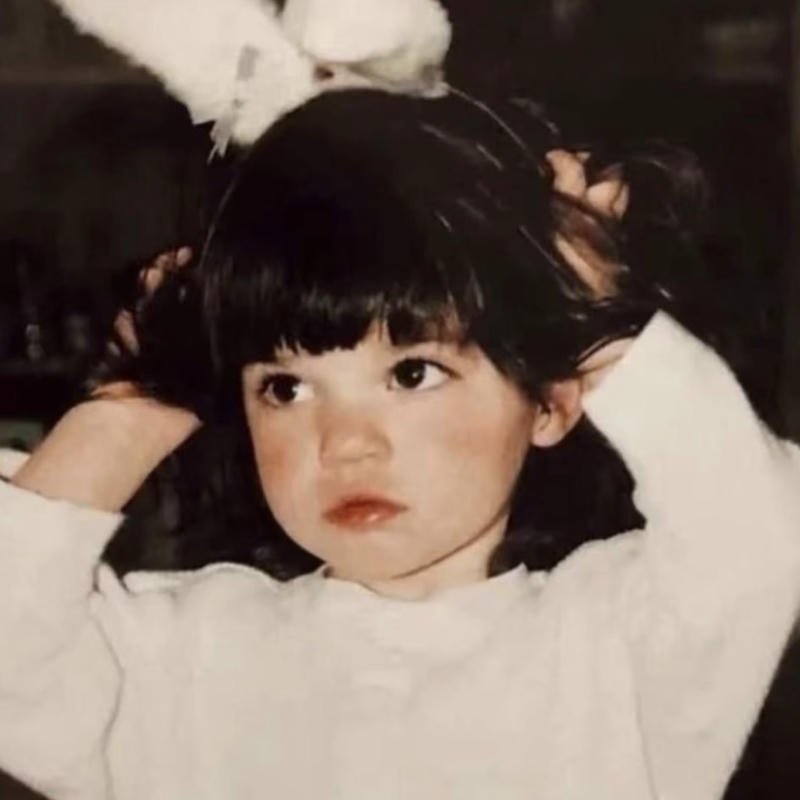 Surreal digital headshot illustration shaping weird pfp