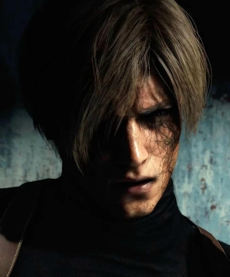 Survival horror protagonist portrait leon kennedy pfp