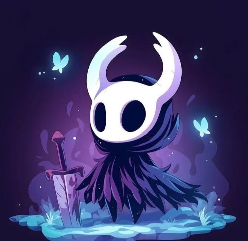 Sweet cute Hollow Knight Lace Pfp design ready for download