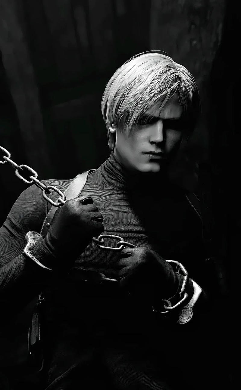 Tactical survivor close portrait leon kennedy pfp re4