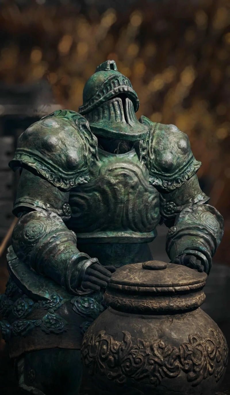 Tarnished warrior glowing rune armor elden ring pfp icon