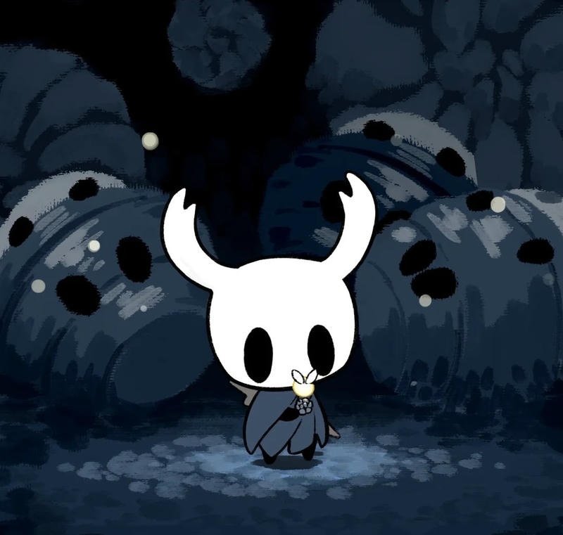 Tiny knight avatar portrait hollow knight pfp