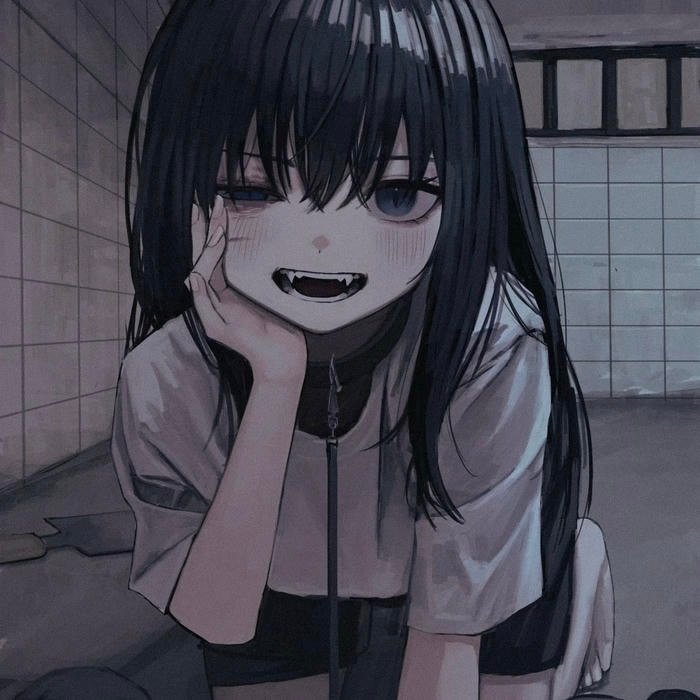 Twisted head angle amplifying pfp scary tension