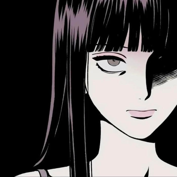 Undead zombie like details featured in horror pfp