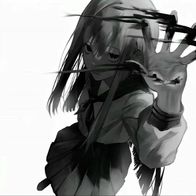 Uneasy manga character depiction appearing cringe anime pfp