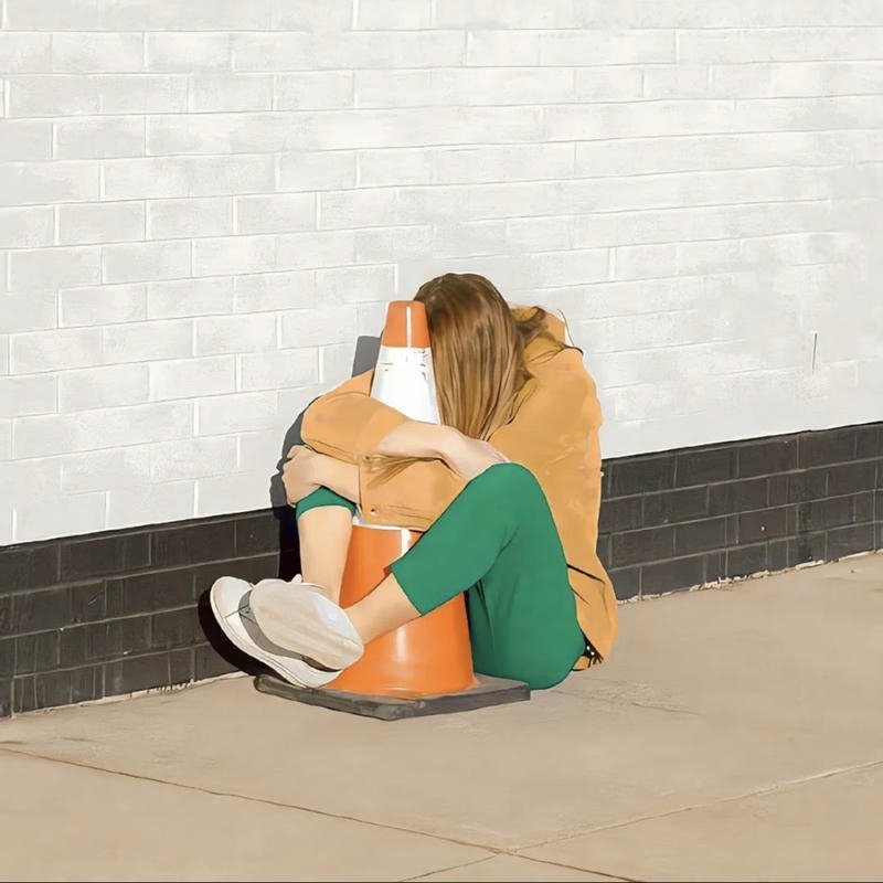 Unexpected character depiction portrait representing weird pfp idea