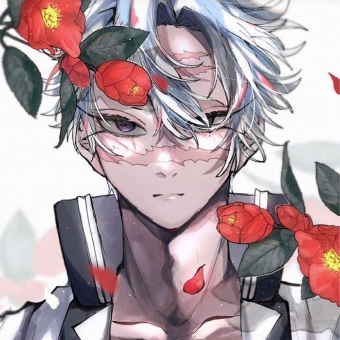 Unforgiving swordsman charisma emanating from intense Sanemi pfp