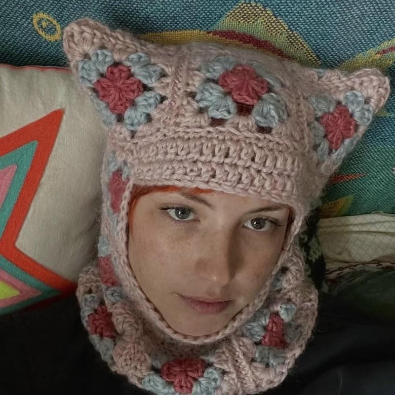 Unorthodox persona graphic depiction crafted weird pfp look