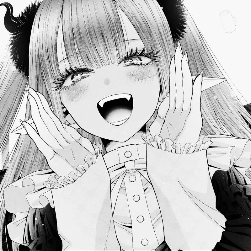 Unpolished manga face graphic styled cringe anime pfp