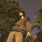 Vintage portrait styled as retro pfp icon