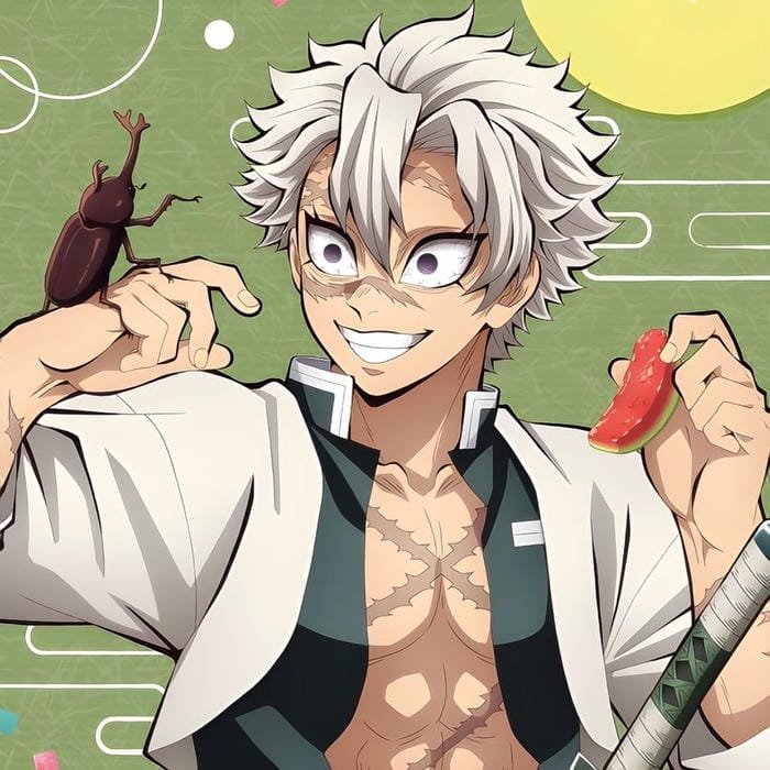 Violent clash moment crystallized inside epic Sanemi pfp