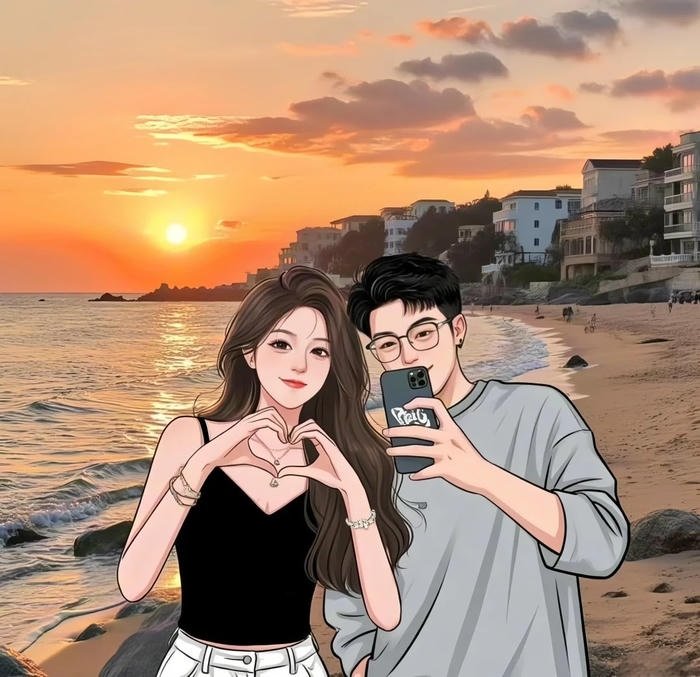 sweet relationship quote styled as i love my bf pfp