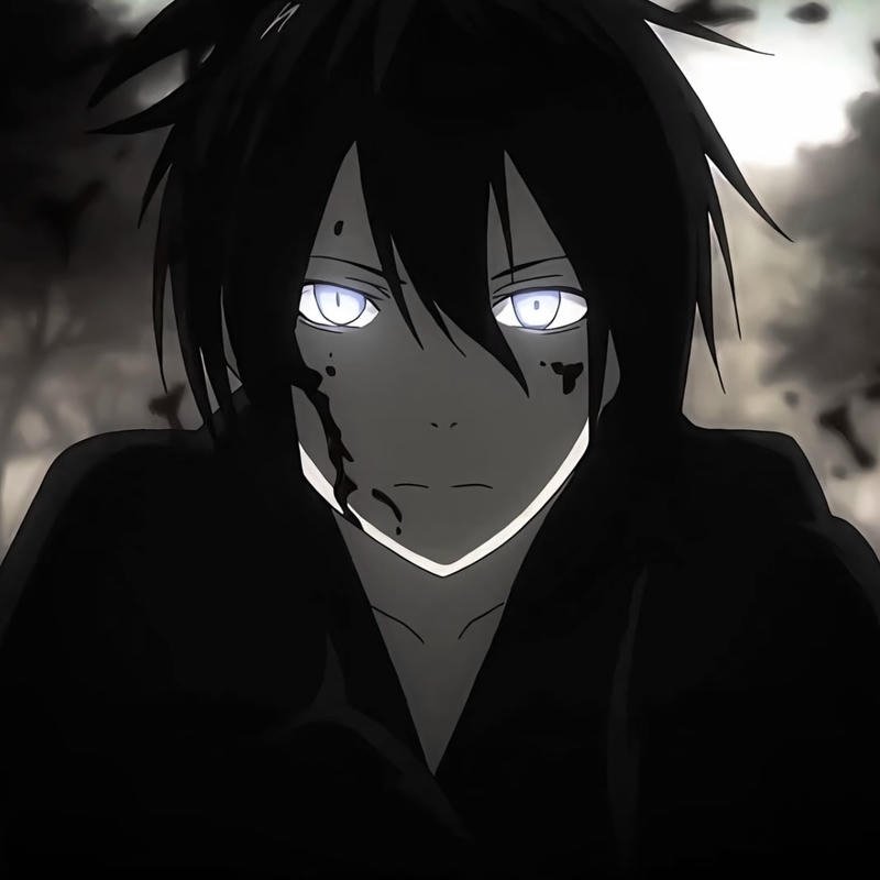 Faded emotion anime figure icon crafted depressed anime pfp