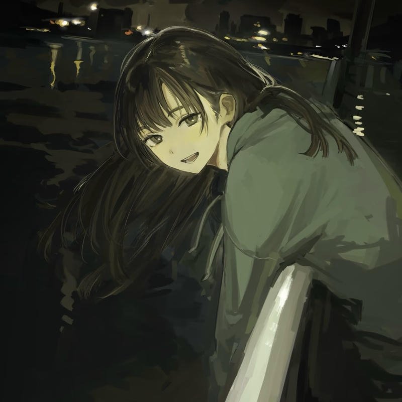 Hollow gaze manga character portrait appearing depressed anime pfp