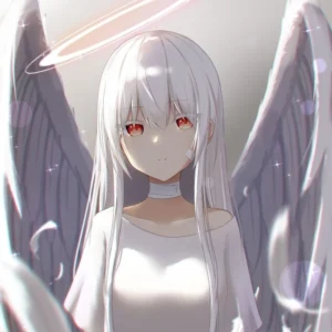 Melancholy vibe sad pfp girl with muted tones