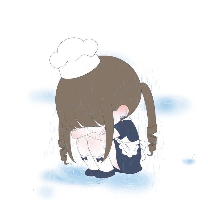 Sad pfp girl with blurred emotions and soft lighting