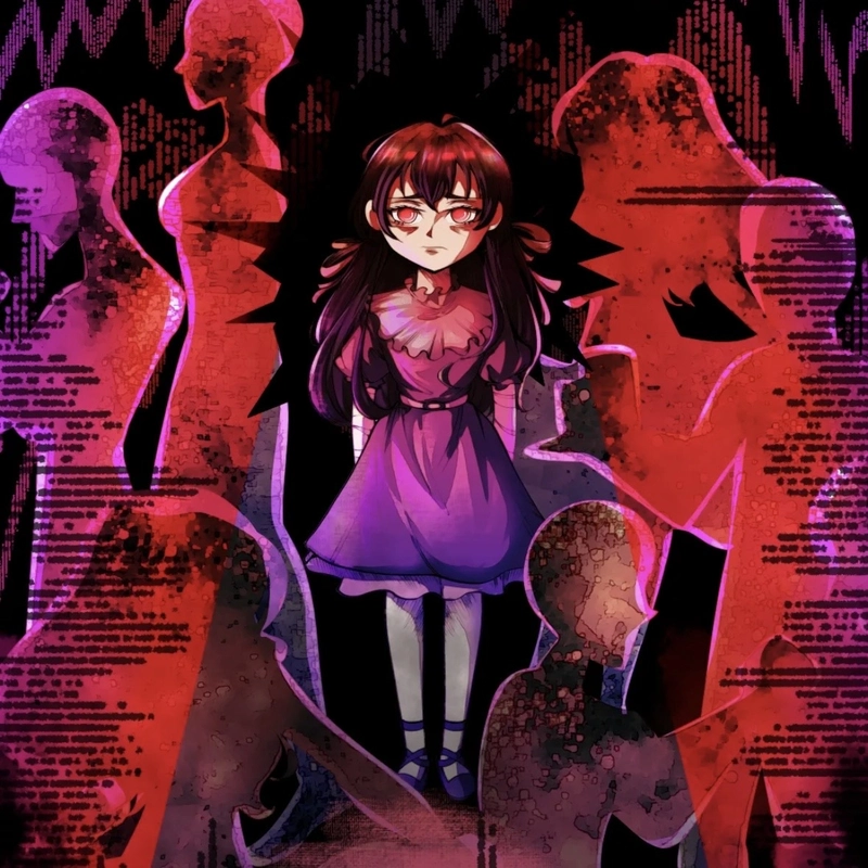 Sad pfp girl with emotional depth and soft shading