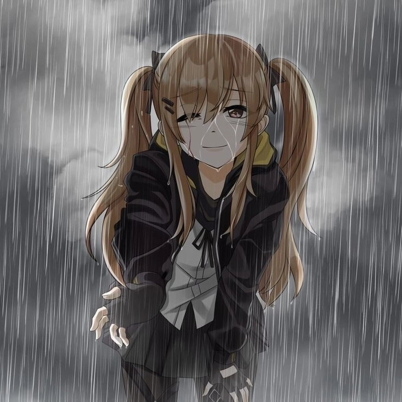 Subtle sadness sad pfp girl with calm portrait